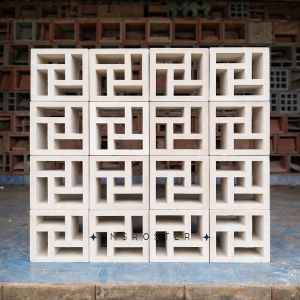 Roster beton motif kincir